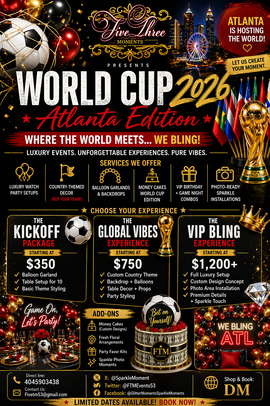 FTMEvent FIFA World Cup 2026 Custom Packages