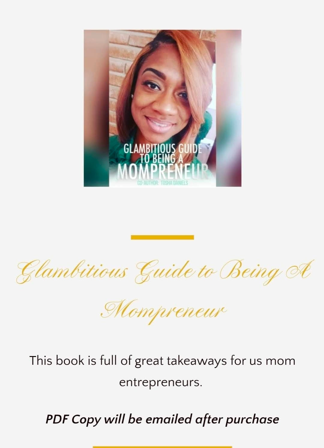 Glambicious Guide to Being A Mompreneur